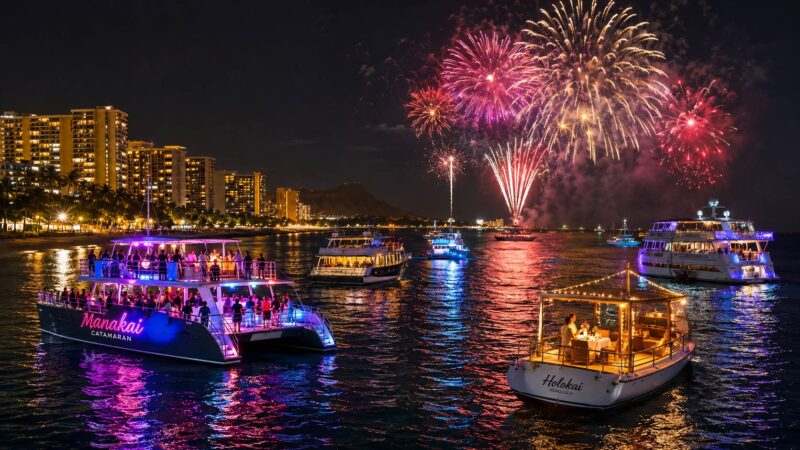 Which Waikiki Fireworks Cruise Is Right for You?